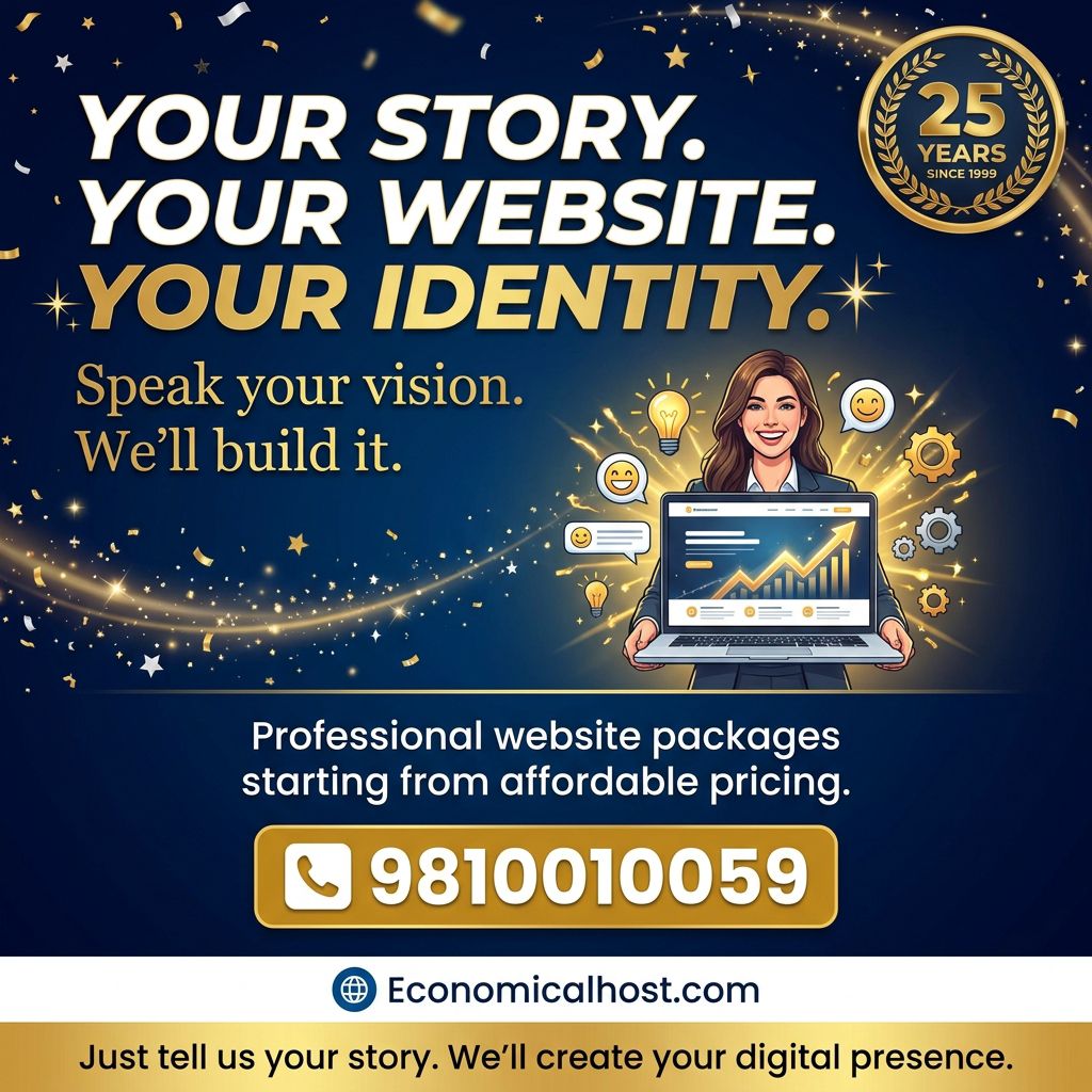 Your Story. Your Website. Your Identity.