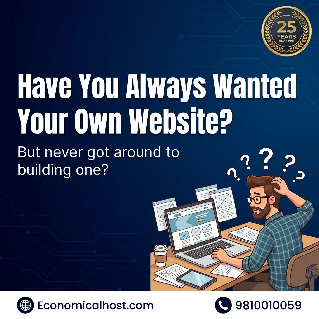 Have you always wanted your own website?